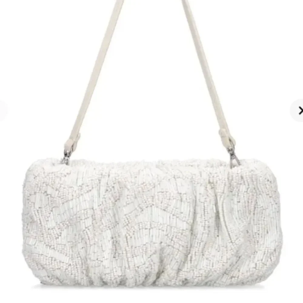 STAUD BEADED BEAN BAG CREAM SWIRL - Picture 3 of 11